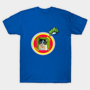 OMG Elegant Cut cat T-Shirt